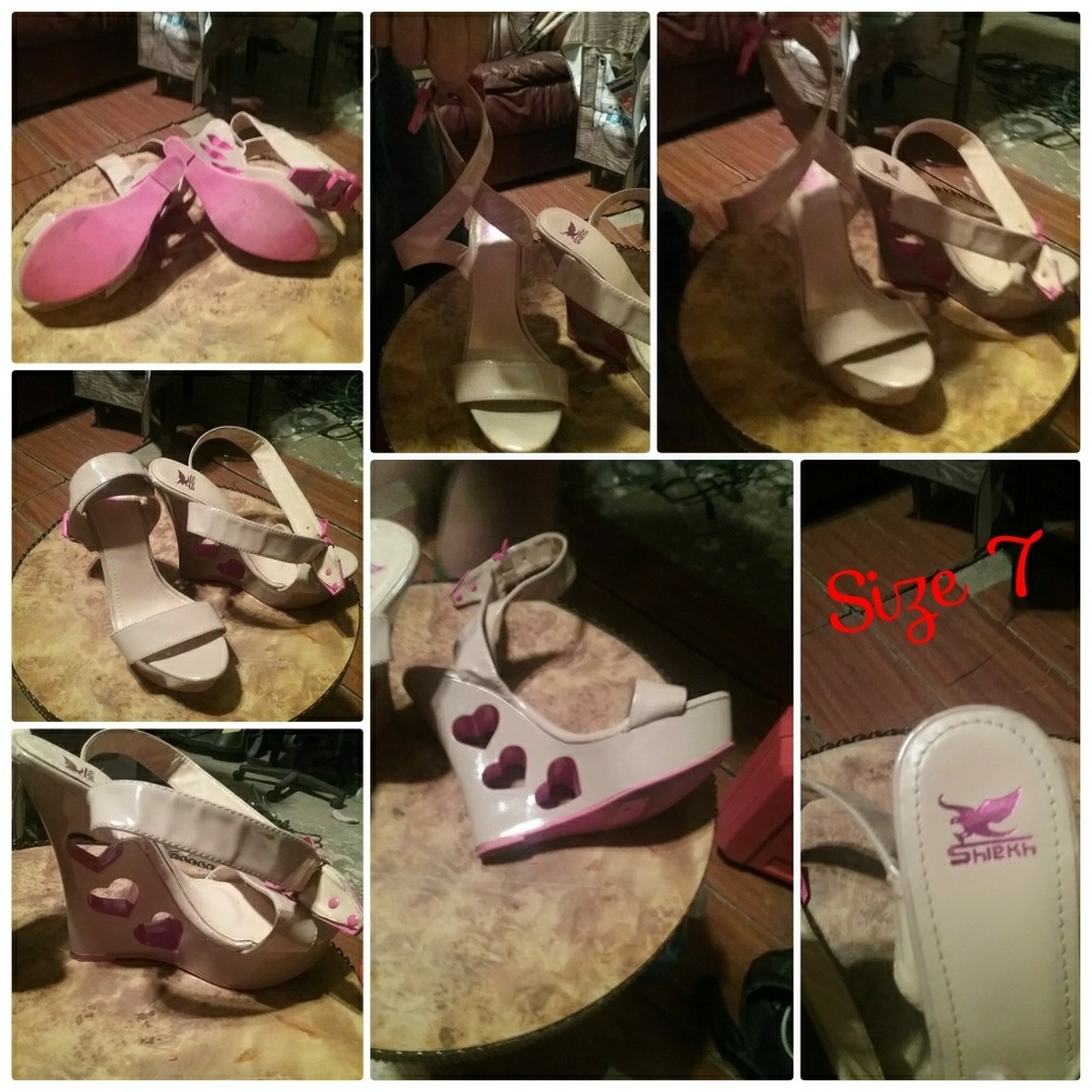 Heart wedges by Shiekh